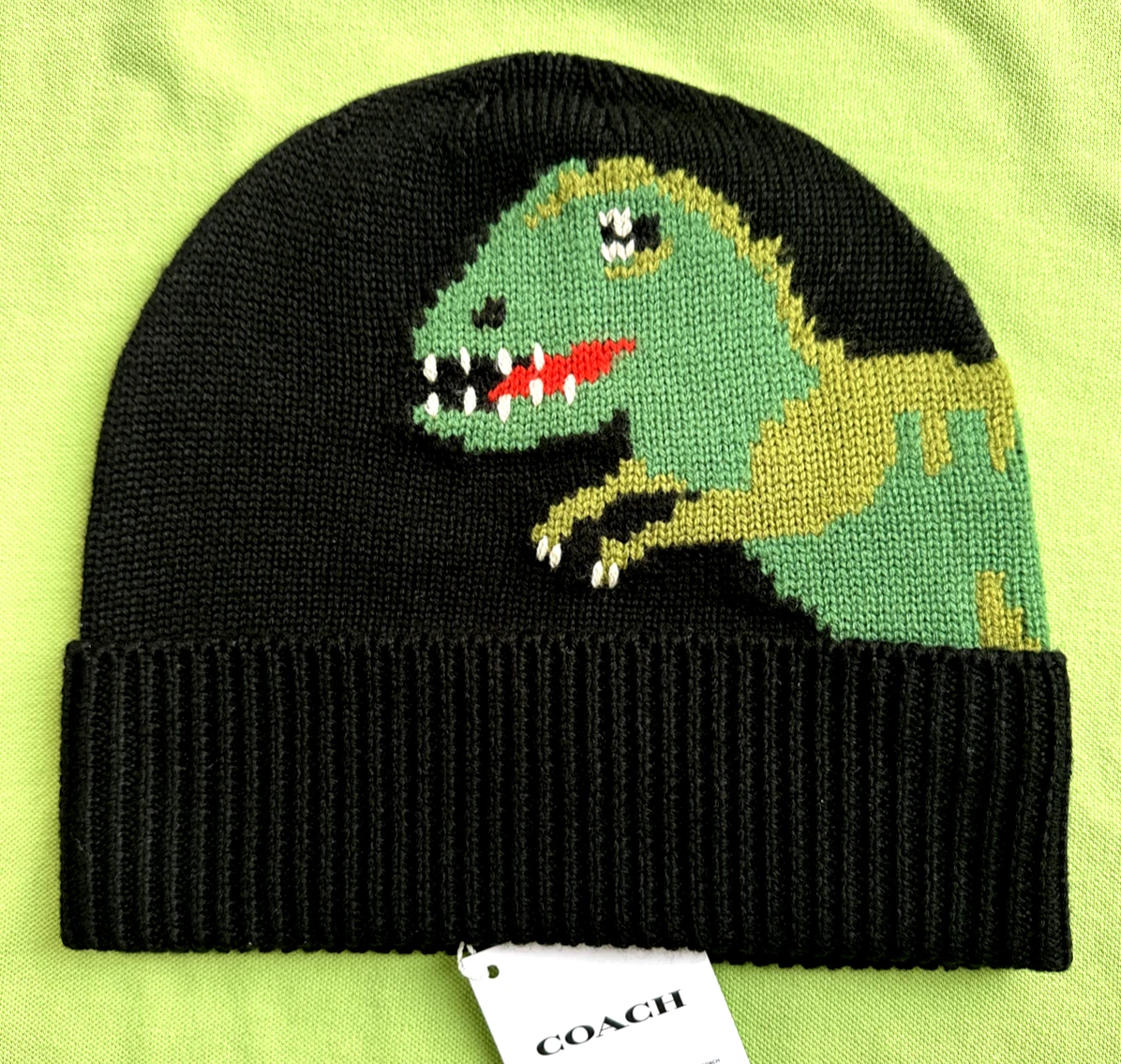 Coach rexy beanie on sale