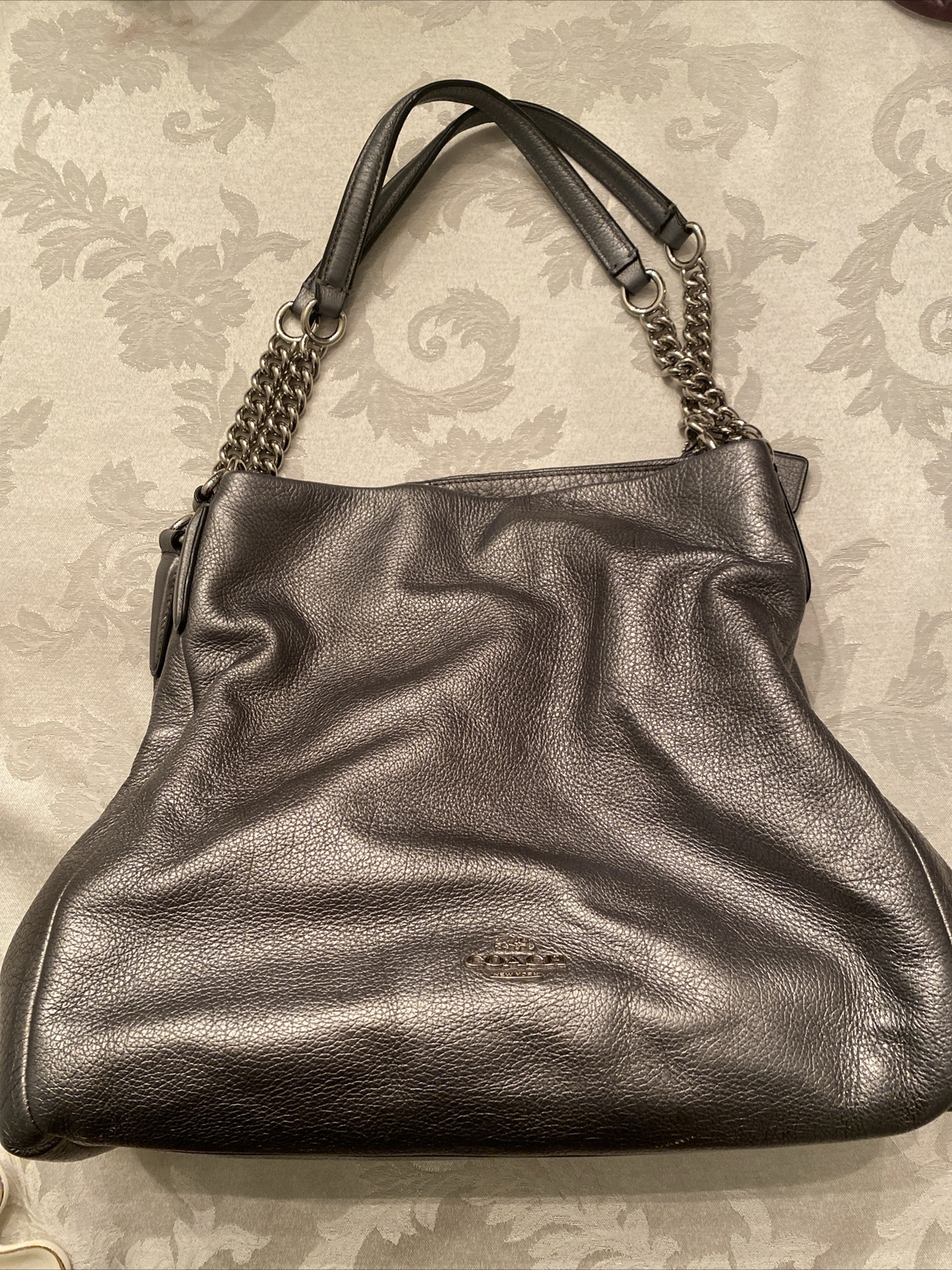 Vintage Coach Leather Handbags Pre-Owned Luxury Bags-image