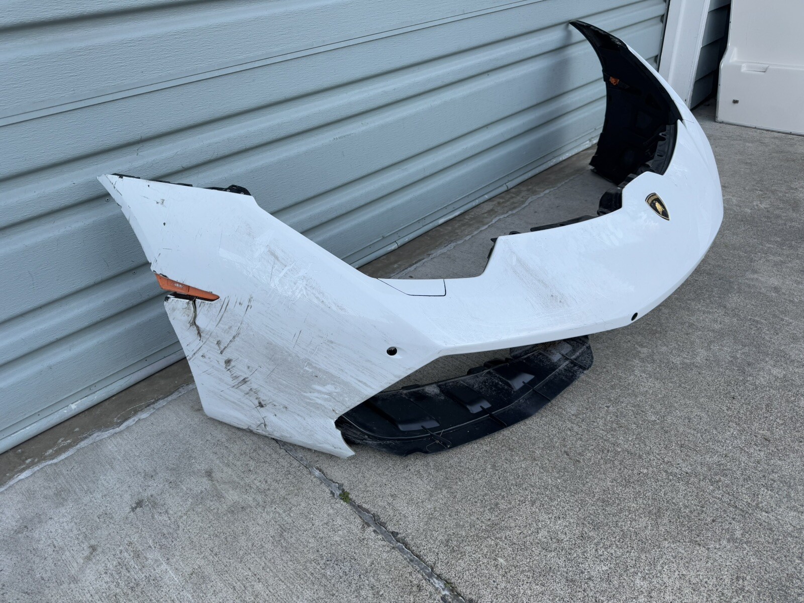 2014-2019 LAMBORGHINI HURACAN LP580 FRONT BUMPER COVER 400807437 OEM