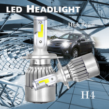 H4 9003 LED White Headlight Bulbs Kit Hi/Low Beam For Toyota Rav4 1997-2015