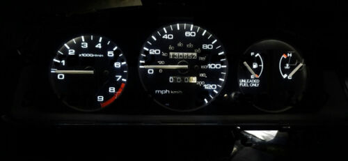 Dash Instrument Cluster Gauge White LED Light Kit For 96-00 Honda Civic 6th Gen - Picture 9 of 13