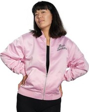 Womens Grease Pink Ladies Jacket Halloween Costume 50s Outfit Cosplay Fans