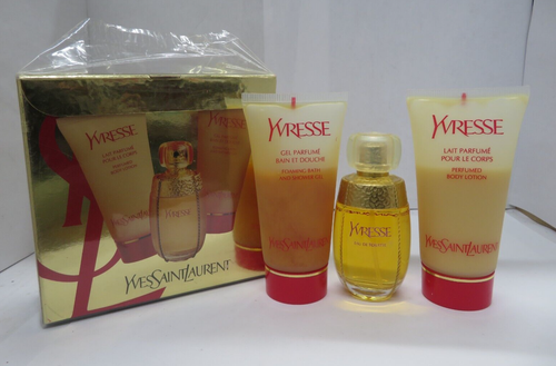 YVES SAINT LAURENT YVRESSE SET:1oz Eau De Toilette Spray+Body Lotion
