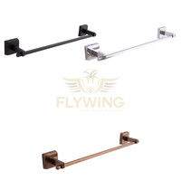 Towel Rail Rack 18 – Single Bar, Wall Mounted – Bathroom/Kitchen – JASMINE