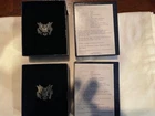 2004-W Proof American Silver Eagle Dollar $1 Box & COA US Mint Bullion OGP  x 2