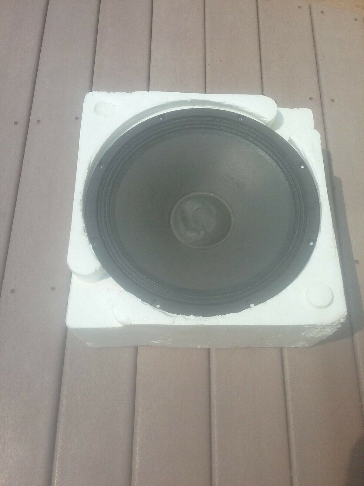 Rockville RVW1500P8 3000w 15 inch Raw DJ Subwoofers for sale 