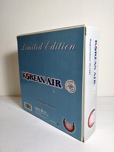 Phoenix 1:400 Classic Korean Air A300-600 RARE New Die-cast Model MINT - Foto 14 di 16