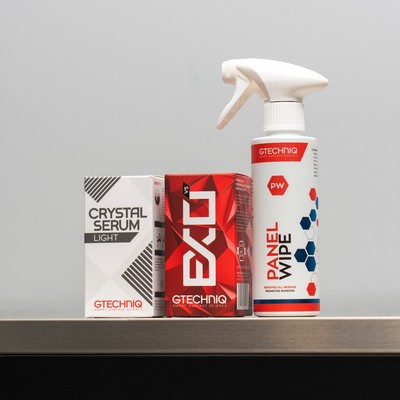 Gtechniq Crystal Serum Light EXO v5 and Panel Wipe Kit | 50ml Combo