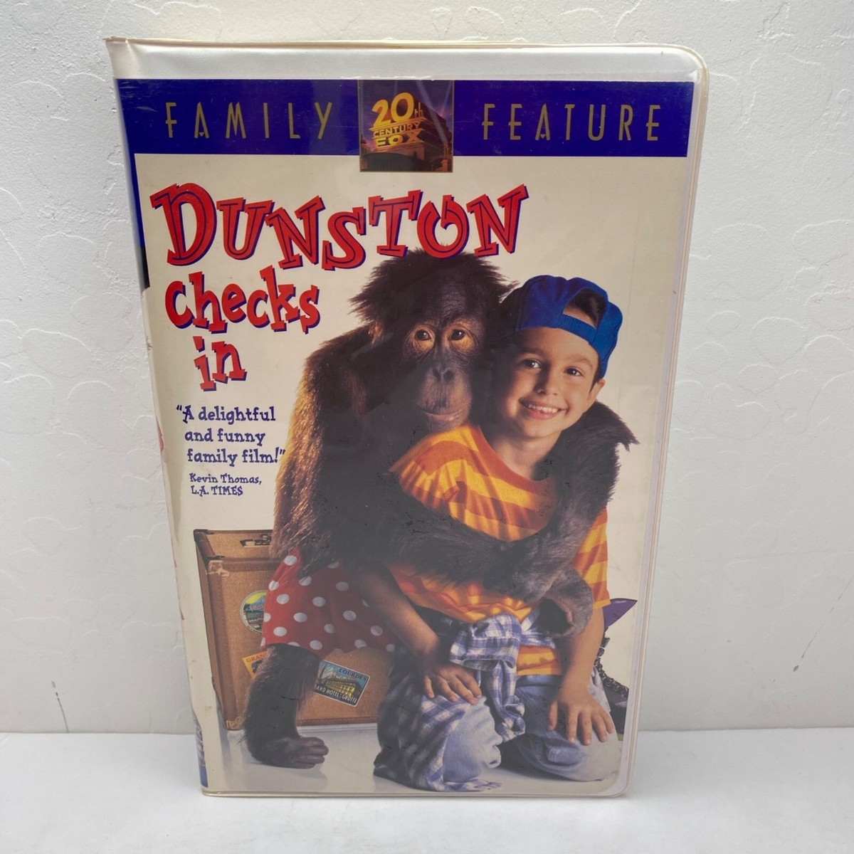 20th Century Fox 1996 Dunston Checks In VHS Tape Clamshell Family