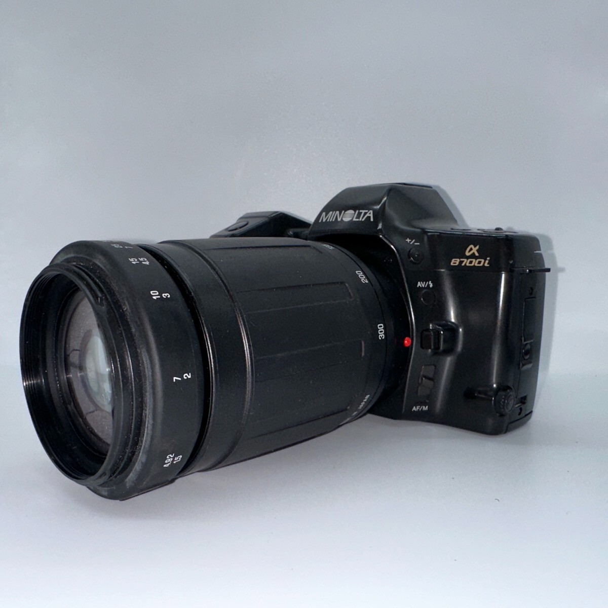 minolta α8700i Minolta α8700i AF 35mm SLR Film Camera Tefnon 100-300mm 1:5-6.3 | eBay