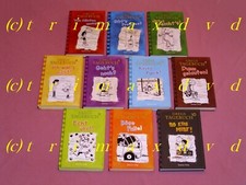 Gregs Tagebuch 1-10 Jeff Kinney Gebundene Ausgaben guter Zustand Greg's Tagebuch