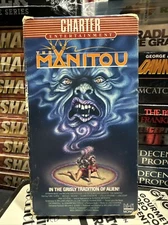 VHS The Manitou Horror Sci-Fi Vintage Tony Curtis 1986 Charter Vintage Vtg VGC