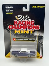 Racing Champions Mint 1970 Dodge Coronet Super Bee, Purple, 1:64, NIB
