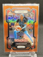 2024 Panini Monopoly WNBA JORDIN CANADA Orange Prizm /124 Atlanta Dream SP #56