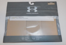 Under Armour Pure Stretch Thong Underwear Panties Womens XL 3 Pack Beige Nude