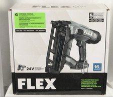 FLEX 24V Cordless 16Ga 2-1/2" Straight Finish Nailer (Tool Only) - FX4321-Z NEW!