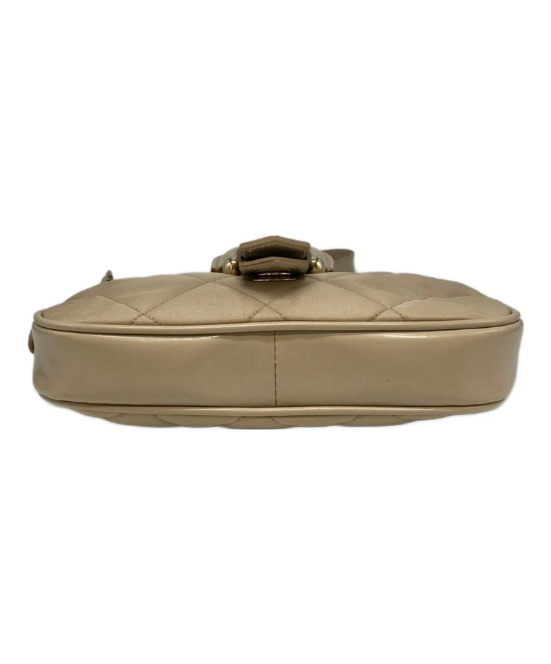 Auténtico bolso de mano BURBERRY LONDON bolso acolchado logotipo beige Foto 4 de 4