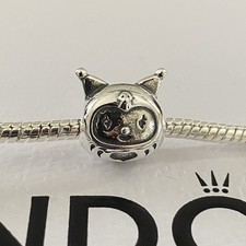 Kuromi Daruma Charm Portafortuna JapanAnime S925 Pandora