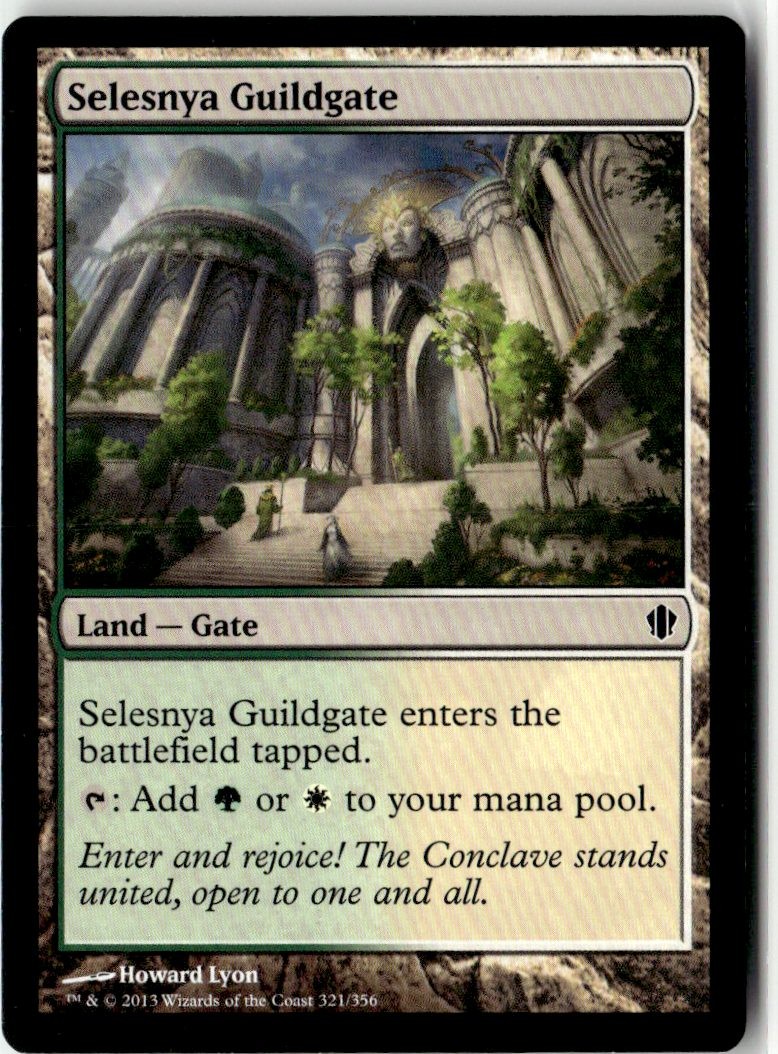 Selesnya Guildgate NM Commander 2013 Magic 321