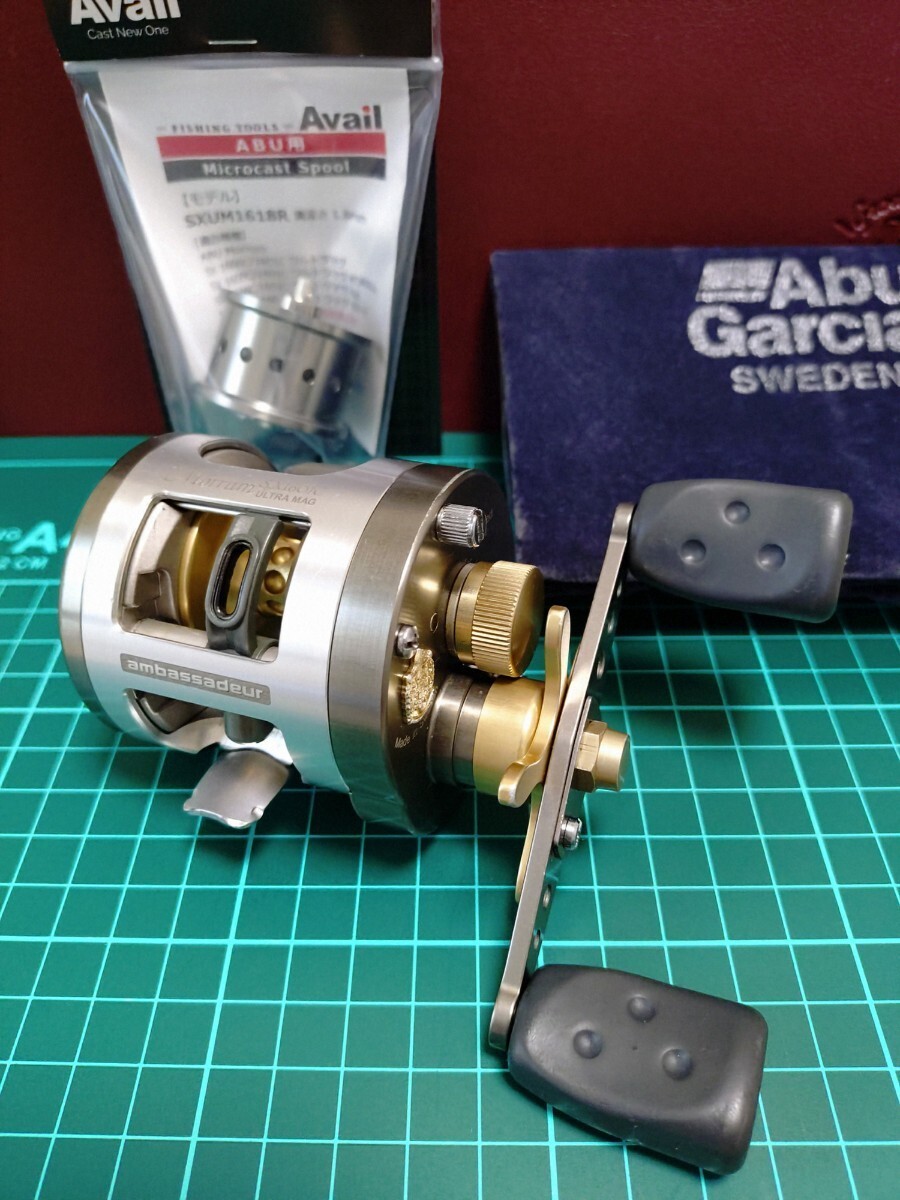 3624k】ABU アンバサダー モラム SX1601C ウルトラマグ フレーム ジャンク