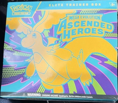 Pokémon TCG Elite Trainer Box Mega Evolution Ascended Heroes