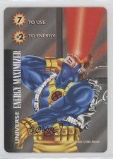 1995 Marvel Overpower CCG Universe Cards Energy Maximizer Cyclops
