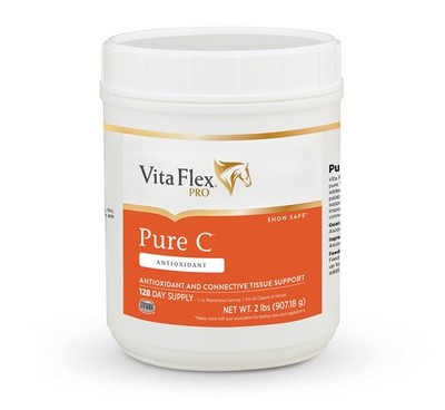 Vita Flex Pro Pure C Premium Quality Horse Vitamin C 2 Pounds 128-Day Supply