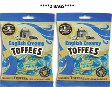  2 bags of Walkers Nonsuch English Creamy Toffee - 150g