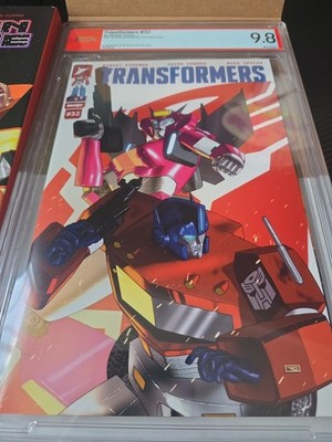 TRANSFORMERS #32 SDCC 2026 PSA 10 MINT - Blue Logo variant