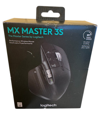 Logitech MX Master 3S Wireless Mouse - Black