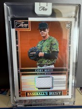 Coby Mayo 2024 Panini Three & Two Baseball’s Best #BBM-CM /25 Rare
