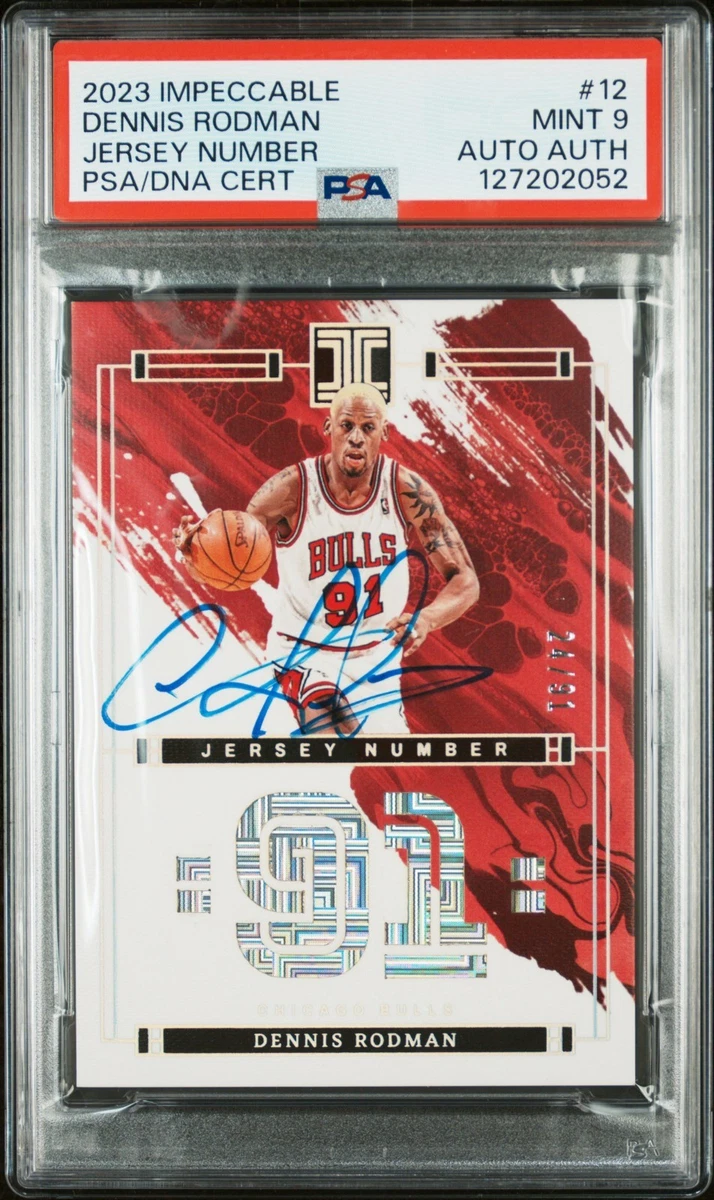 Panini Dennis Rodman Basketball Sports Trading Cards & Accessories