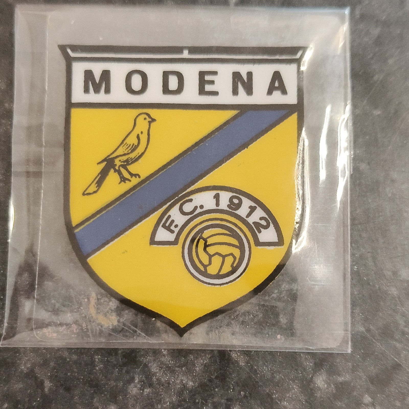 Spilla pin stemma Modena F.C. 1912 Panini 1963/64