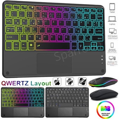 Touchpad Bluetooth Tastatur Maus für Galaxy Tab S11 S10 FE S9 S8 + Ultra A9 Plus