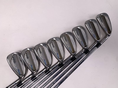 Ping i 2015 Iron Set 4-PW+GW Blue Dot 1* Up CFS Distance Stiff RH Midsize Grips