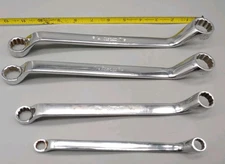 Snap On 4 Piece 12 Point SAE Offset Box Wrench XO Snap On Preowned