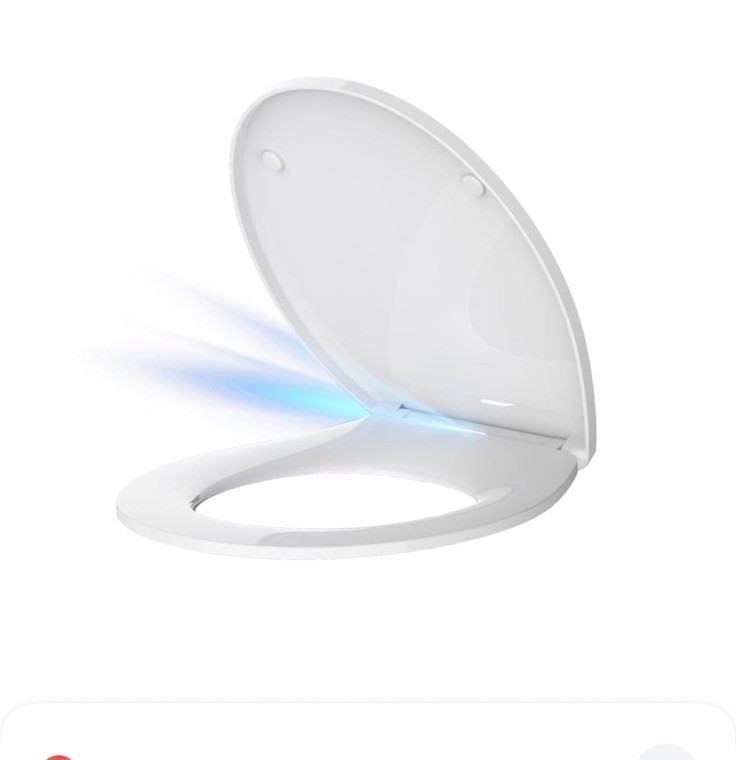 With Built-in Night Light Replacement White !