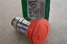 NEW Schneider Electric ZB4BS844 Emergency Stop Push-Button, Twist - Reset, 22mm 