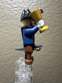 LEGO Hector Barbossa poc028 Minifigure Pegleg Pirates of the Caribbean 4192 R 2