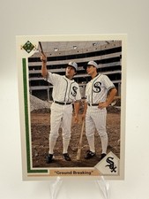 1991 Upper Deck Ground Breaking/New Comiskey Park;/Carlton Fisk and/Robin