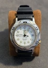 Vintage Seiko Scuba 200m Diver 5H25-6000 Quartz Watch - White Dial - Two-Tone