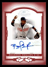 2004 Donruss Classics #49 Brandon Phillips Significant Signatures Red /70