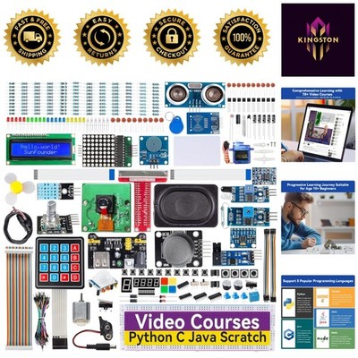 Engaging Raphael Starter Kit for Raspberry Pi: 337 Components & Expert Support