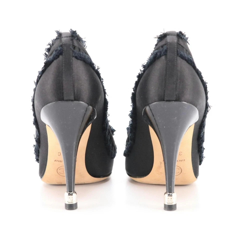 Zapatos de salón Chanel entrelazados con logotipo CC - Talla: 4,5 | US4,5, IT34,5 Foto 4 de 4