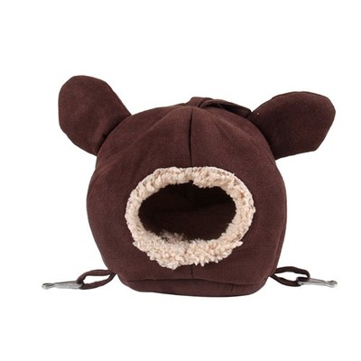 Guinea Pigs Bed Hamster Warm House Cute Hammock Plush Hideout for Small Squirrel