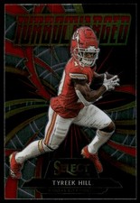 Tyreek Hill 2020 Panini Select #T1 Turbocharged Kansas City Chiefs
