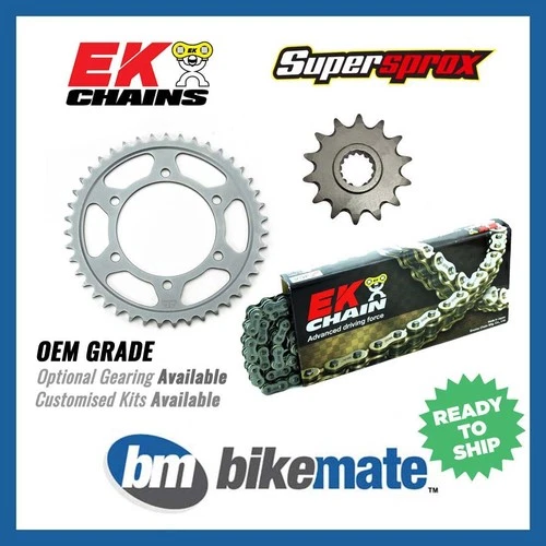 Chain and Sprocket Kit  for KAWASAKI KLR 650 E 2008 2009 2010 2011 2012 2013