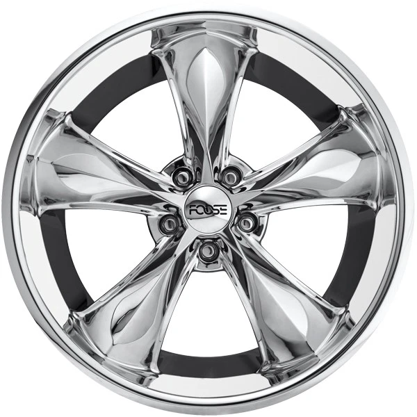 Foose F105 Legend 20x10 5x4.5" +40mm Chrome Wheel Rim 20" Inch - Image 3 of 4