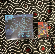 Pokémon Mega Evolution Phantasmal Flames Elite Trainer Box Booster Promo Bundle