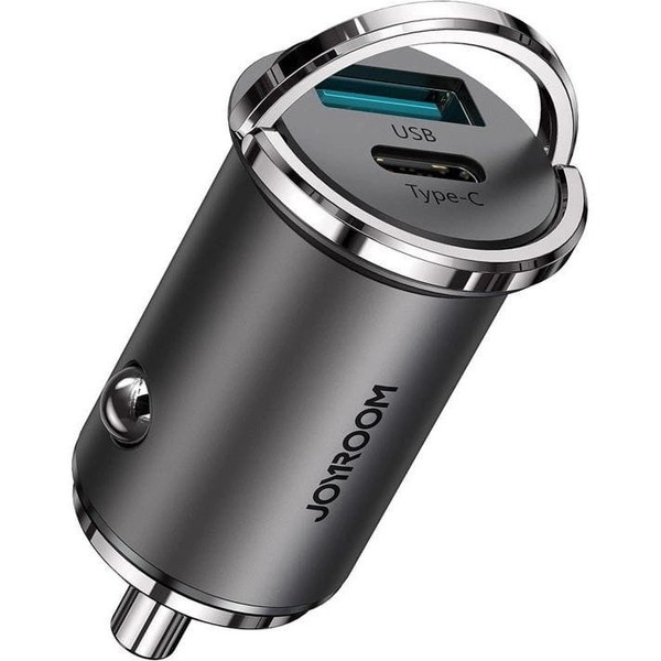 AutoladegeräT 45W USB-A USB-C Pd Qc 3.0 Joyroom LadegeräT Kfz-LadegeräT Schwarz-image